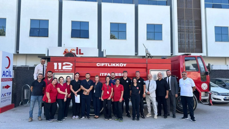 AKTİF HASTANESİ’NDE YANGIN EĞİTİMİ