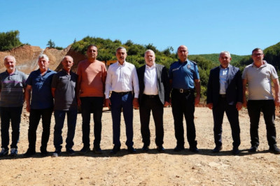 ARMUTLU’DA BARAJ ÇALIŞMALARI HIZLA SÜRÜYOR