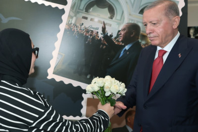 Cumhurbaşkanı Erdoğan, Samsun'da gençlerle buluştu: