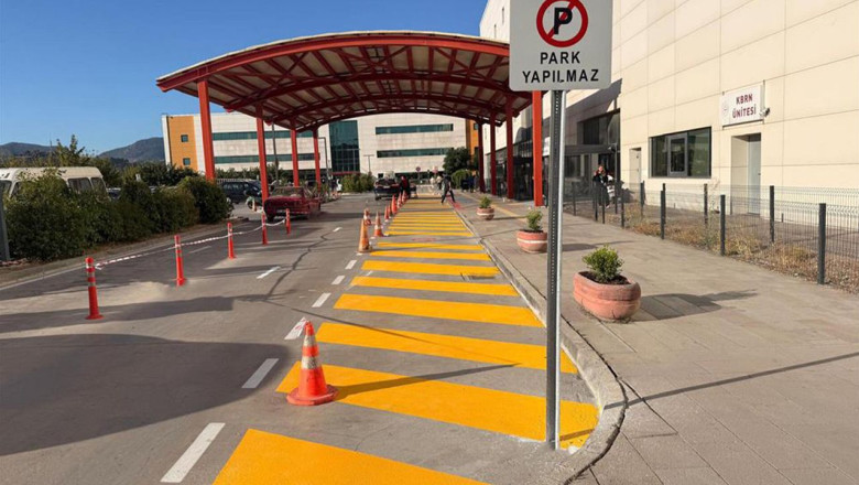 Yalova Eğitim ve Araştırma Hastanesinde Güvenli Ulaşım Düzenlemesi