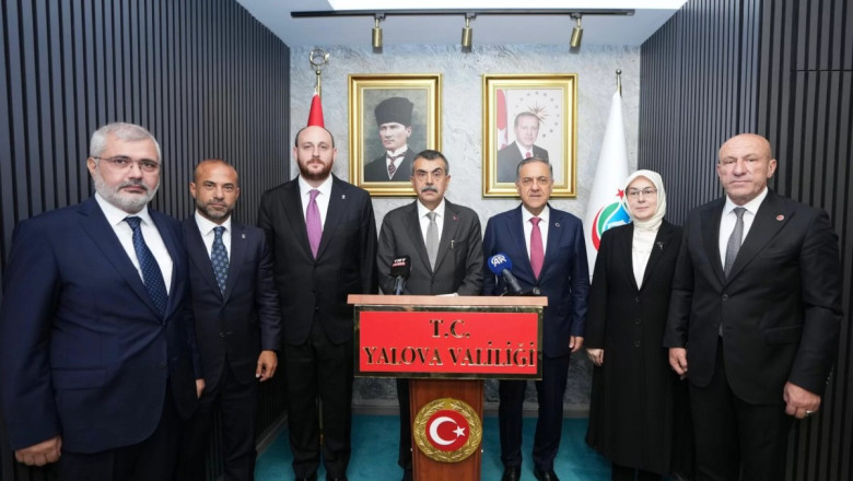 BAKAN YUSUF TEKİN’DEN YALOVA ÇIKARMASI