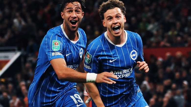 Brighton'dan Manchester United'a karşı tarihi geri dönüş