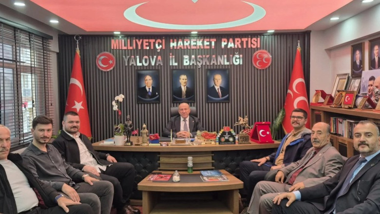 MHP İL BAŞKANI DEVİREN’E NEZAKET ZİYARETİ