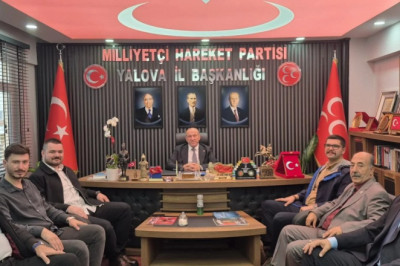 MHP İL BAŞKANI DEVİREN’E NEZAKET ZİYARETİ