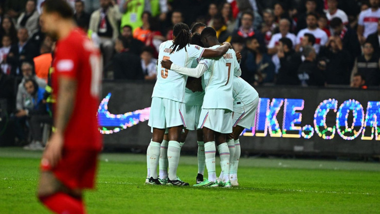A Milli Futbol Takımımız, Fransa'ya tek golle kaybetti