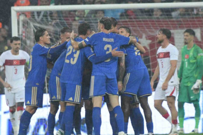 A Milli Futbol Takımı, İtalya'ya 4-1 yenilerek Uluslar A Ligi'nde 2'de 0 yaptı