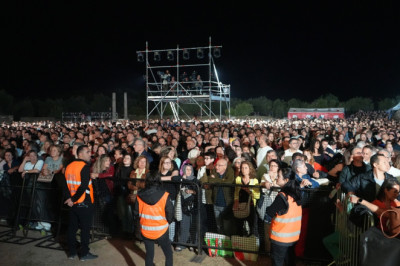 Soma'daki maden göçüğü nedeniyle ertelenen Bregovic'in konseri Sardes'te yapıldı