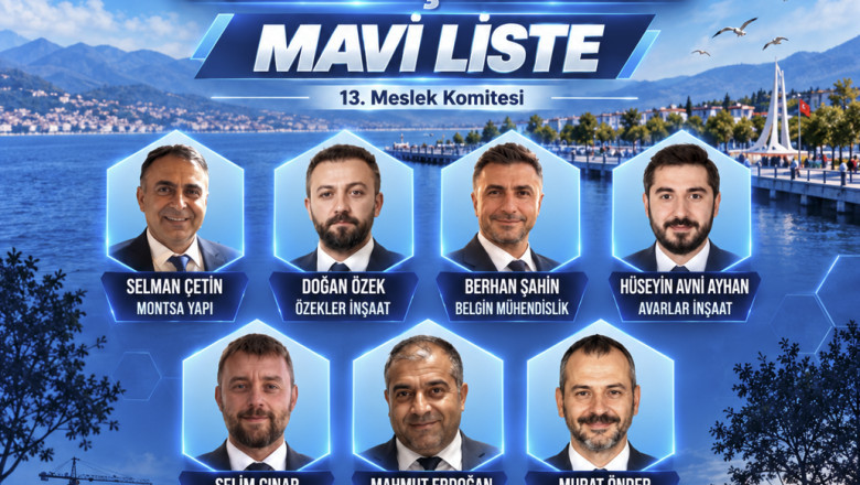 YTSO SEÇİMLERİNDE MAVİ LİSTE SAHNEDE: İNŞAAT SEKTÖRÜNDE YENİ DÖNEM HEDEFİ